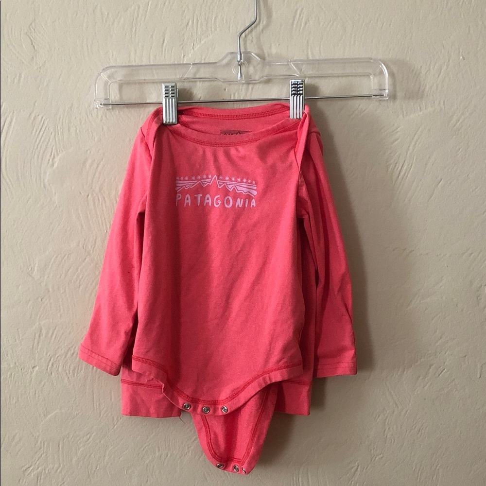 Patagonia Coral Long Sleeve Baby Capilene Baselayer